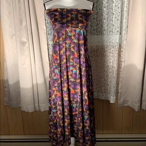 XL LuLaRoe Slinky Art Deco Maxi Skirt